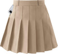 Pleated Skirt with Built-In Shorts - Comfortable Everyday Tennis Skort