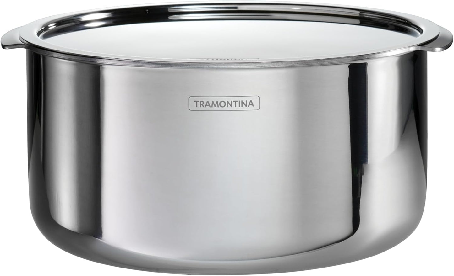 Tramontina Utsava 5.75-Quart Tri-Ply Clad Stainless Steel Pot