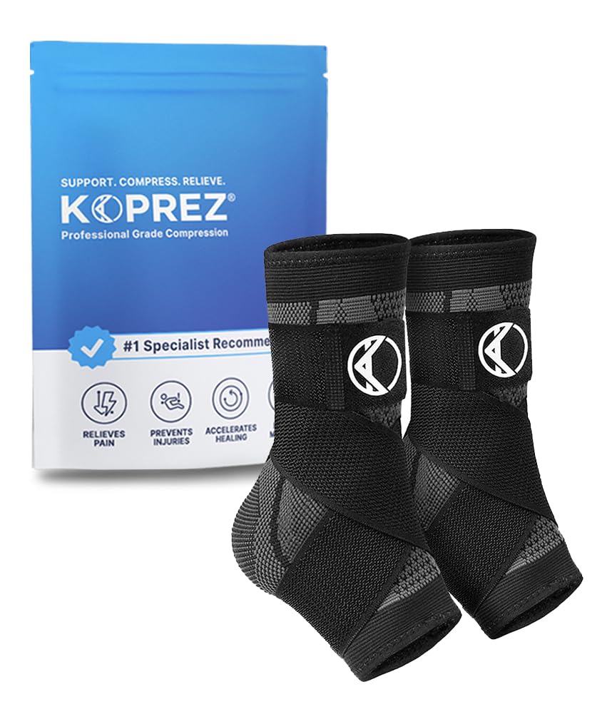 Koprez Plantar Fasciitis Sleeve for Ankle Support and Relief