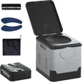 JISSBON Portable Camping Toilet: 700 lbs Support