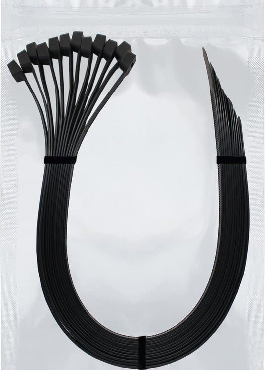 CSZDTOOLS 36 Heavy Duty Zip Ties - 175 lbs Strength