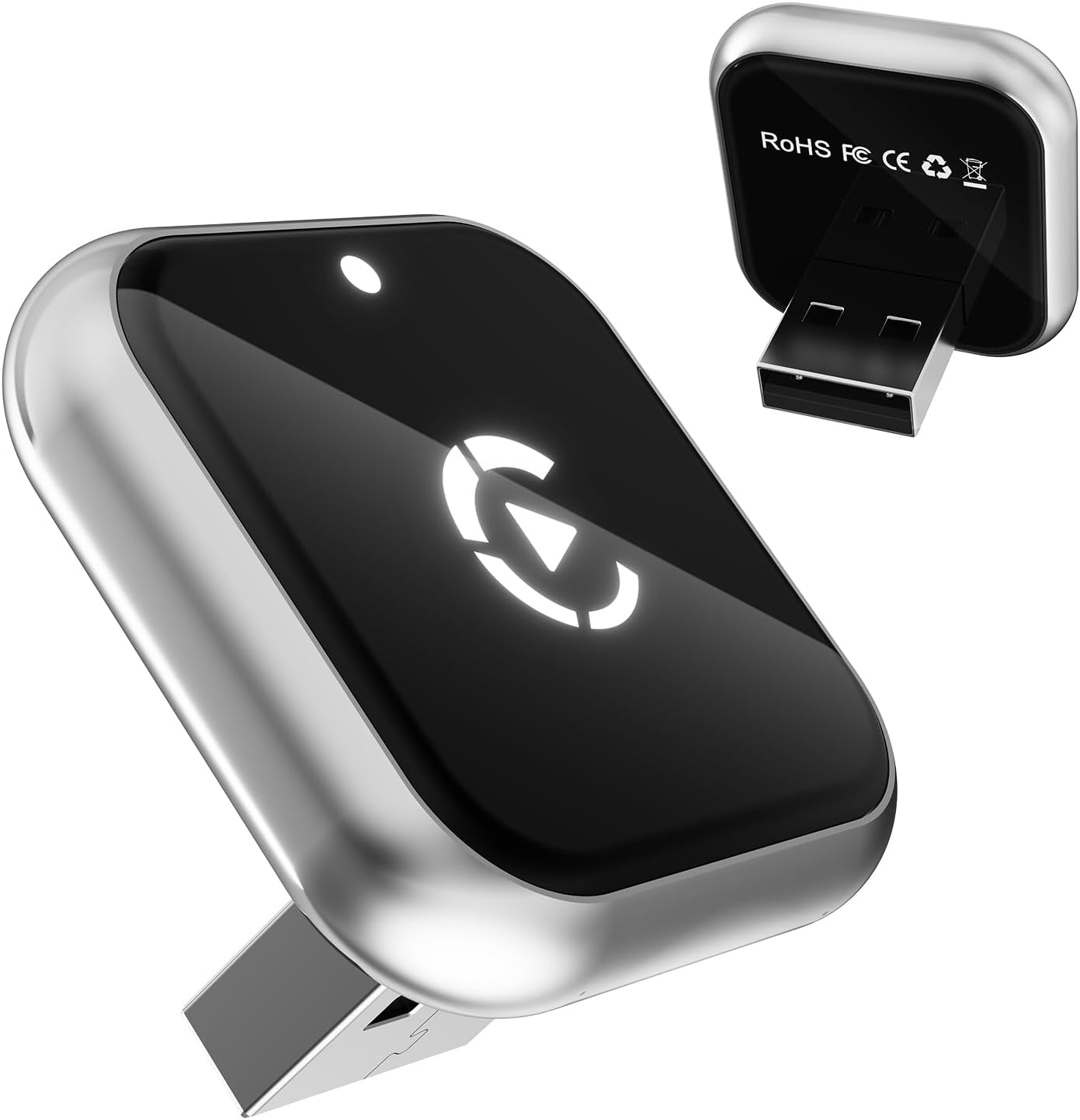 Mini L-Type CarPlay Adapter for Wireless Connection with Ease