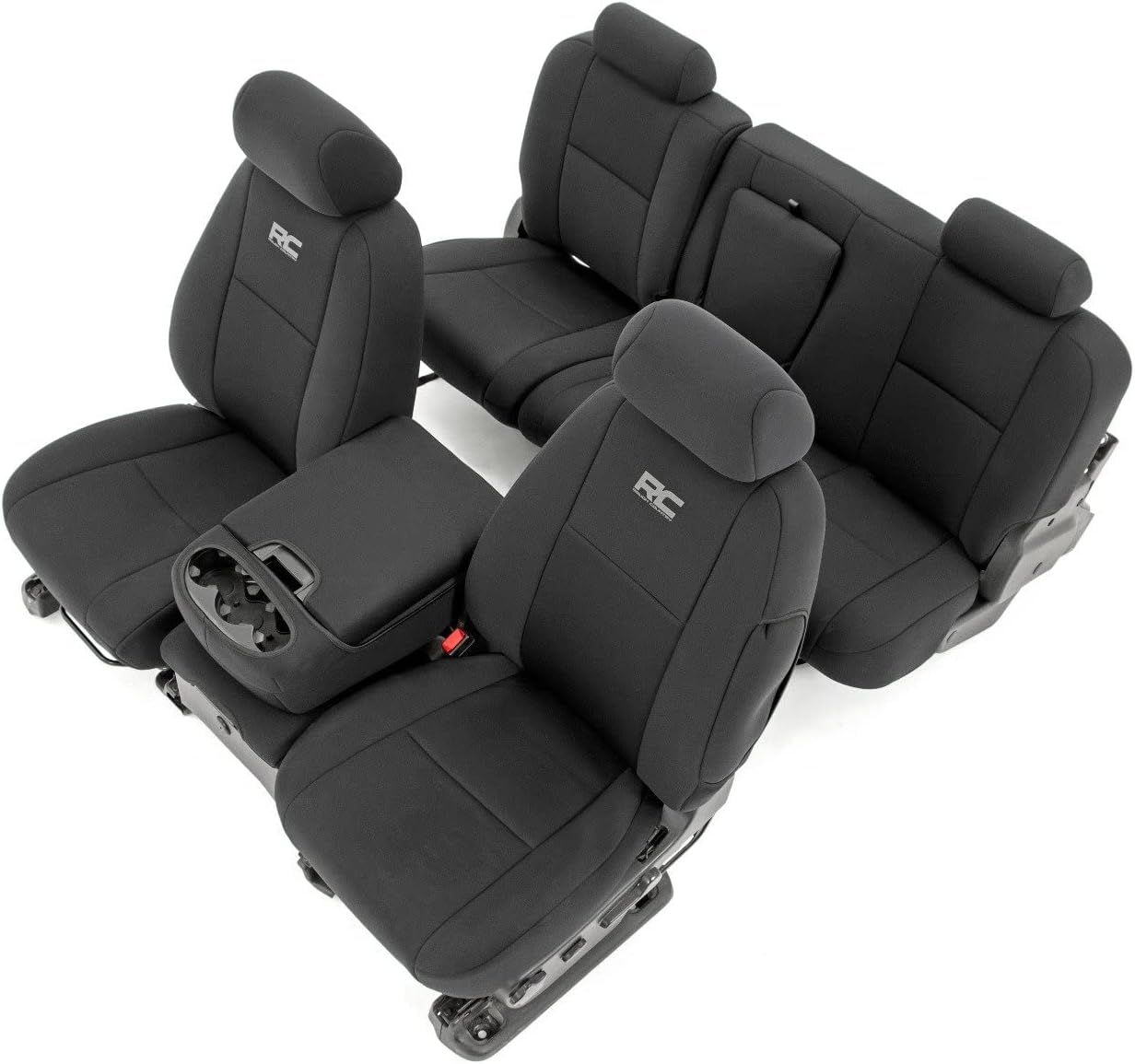 Rough Country Neoprene Seat Covers for Chevy Silverado & GMC Sierra