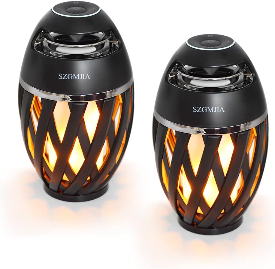 Flame Atmosphere Bluetooth Speaker - Stereo Bass - TWS Pairing