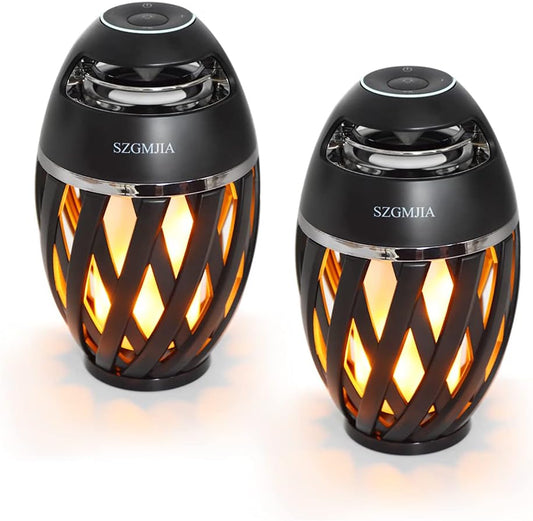 Flame Atmosphere Bluetooth Speaker - Stereo Bass - TWS Pairing