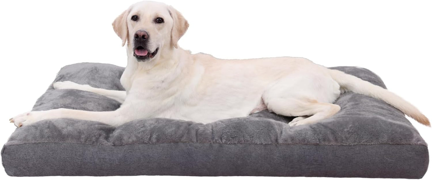 Dog Bed for Crate for Large Dog, Plush XL Pet Sleeping Mat