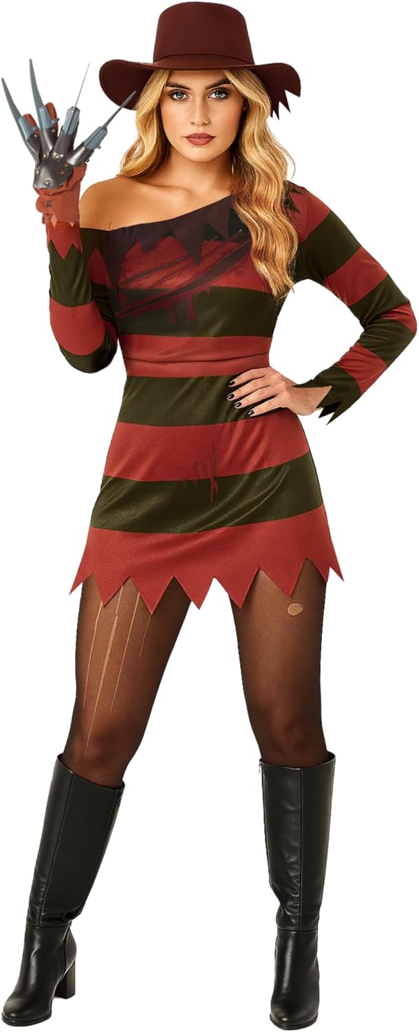 Morph Nightmare Killer Costume for Women - Scary Halloween Outfit