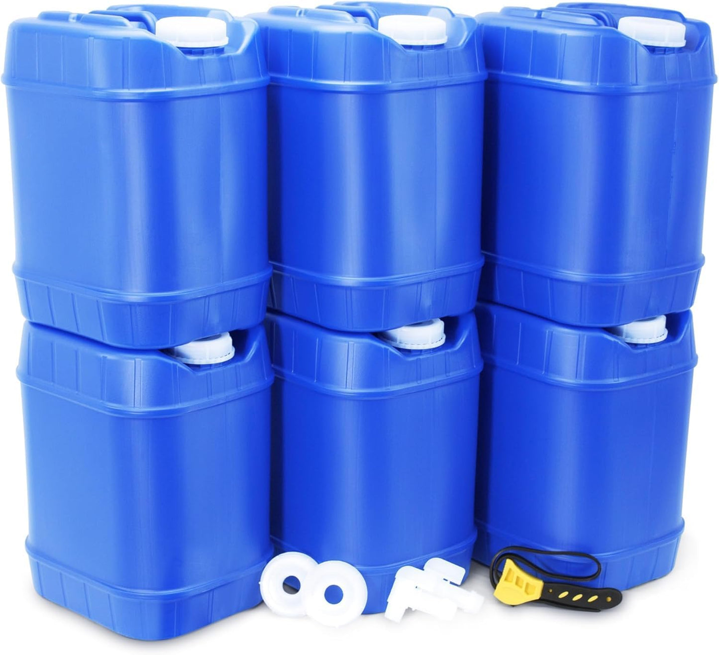 Emergency Water Storage Containers - 30 Gallons of Safety
