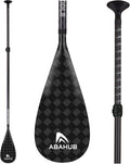 Abahub Carbon Fiber SUP Paddle 67in - 86in Adjustable - Lightweight