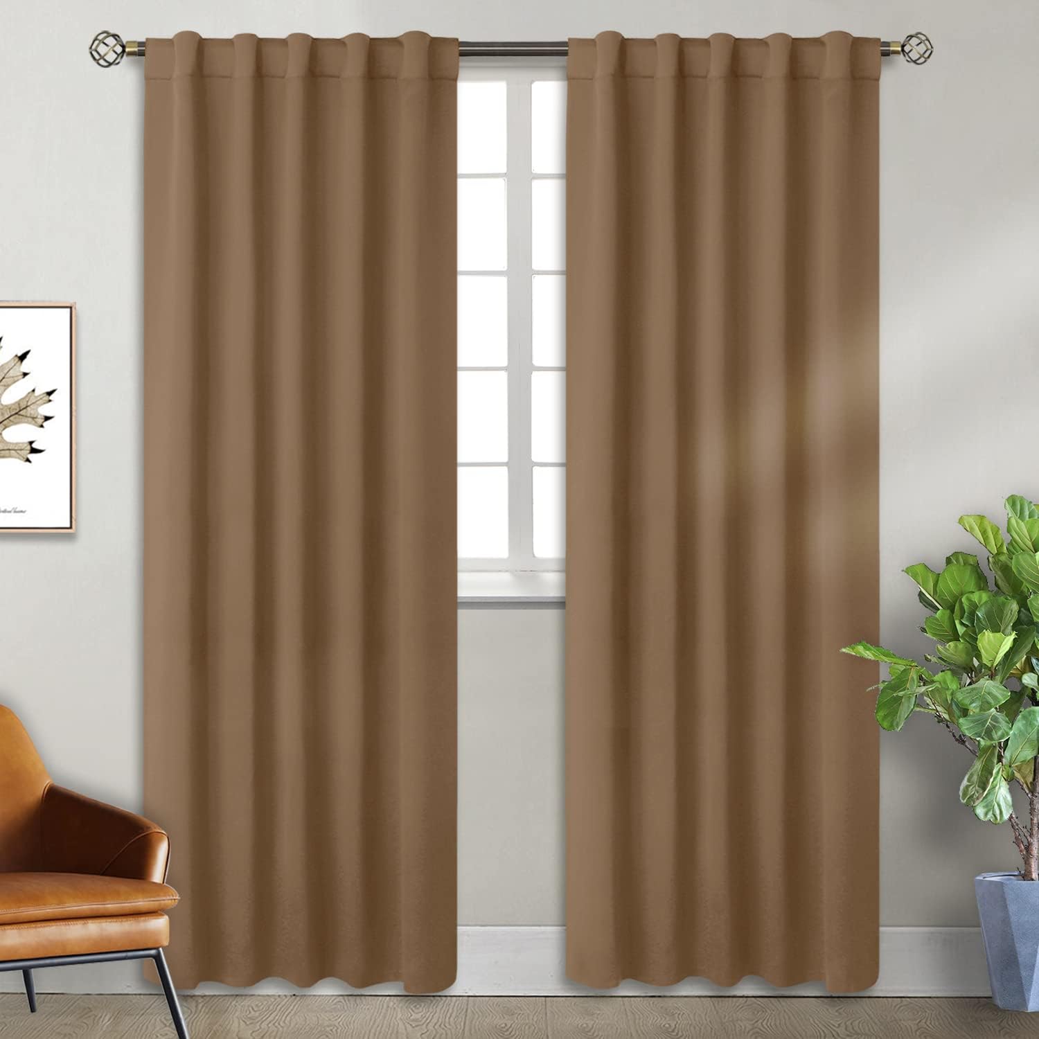 BGment Blackout Curtains for Bedroom - Thermal Insulated Panels