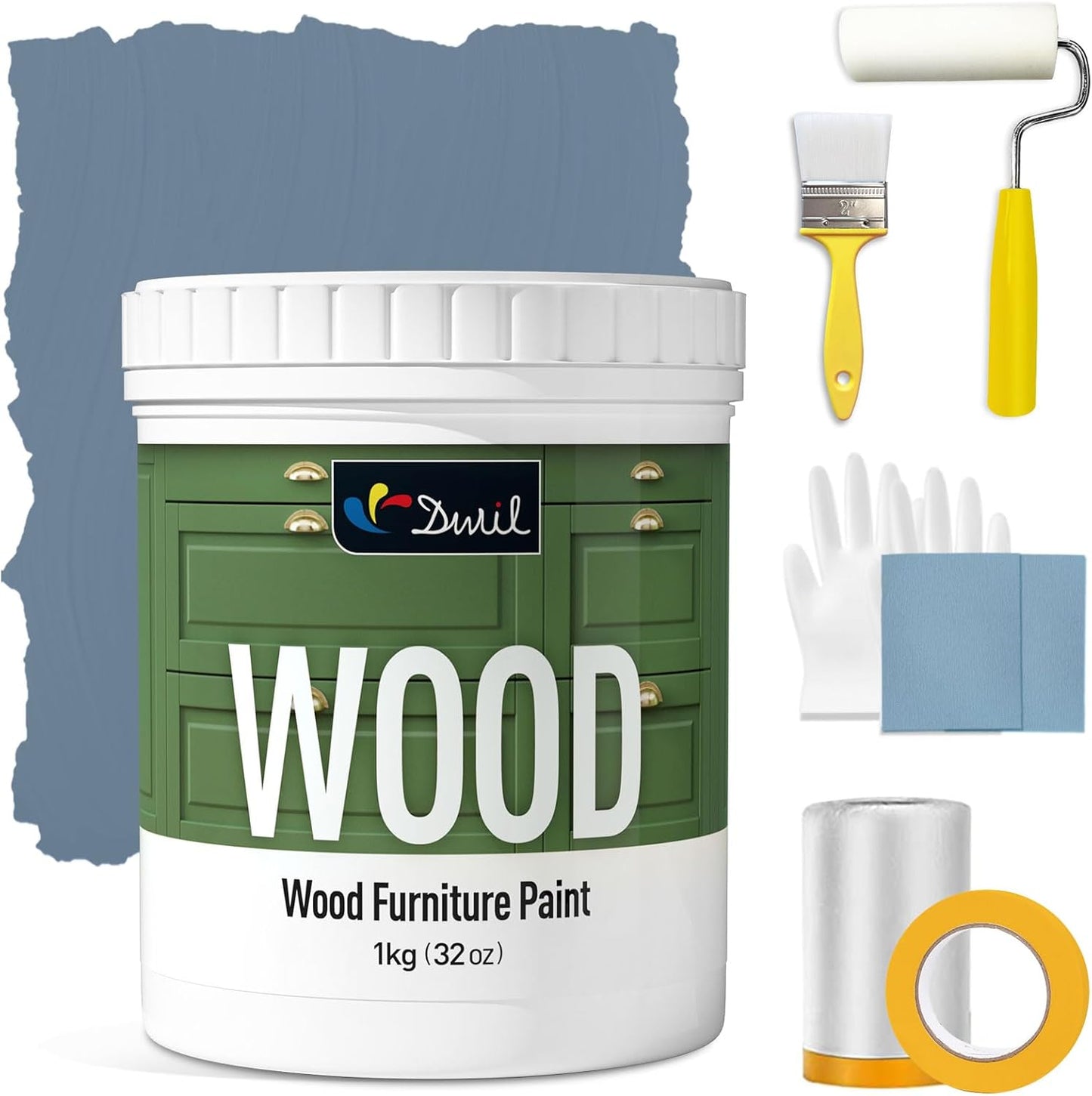 DWIL Matte Finish Furniture Paint - Easy to Apply Wood Paint