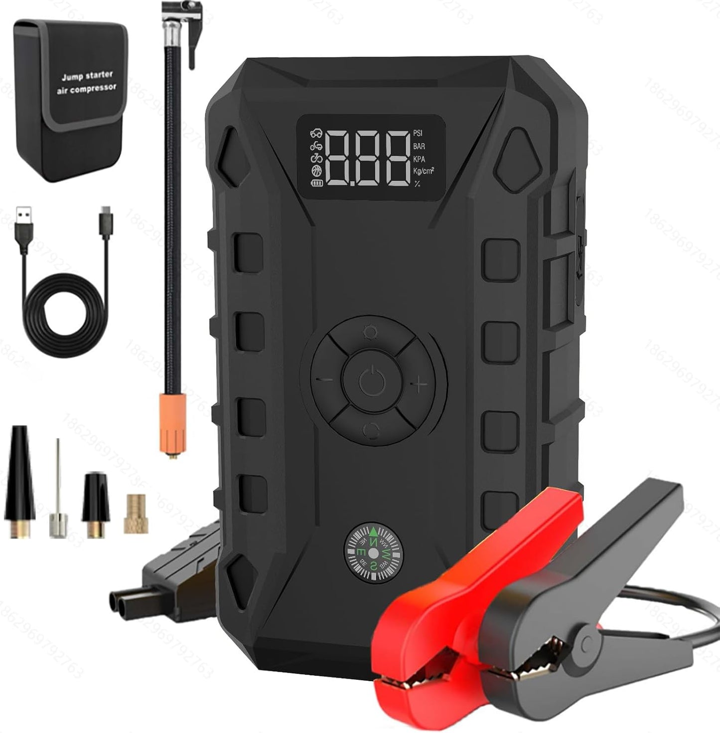 Ultimate Portable Car Jump Starter & Air Compressor!