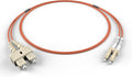 FiberCablesDirect 500M OM1 LC to SC Fiber Patch Cable - Reliable 1Gb