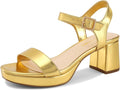 Platform Heels Block Chunky Open Toe Ankle Strap Sandals - Comfortable