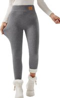 Women Winter Thick Fleece Lined Leggings - High Waist Sherpa