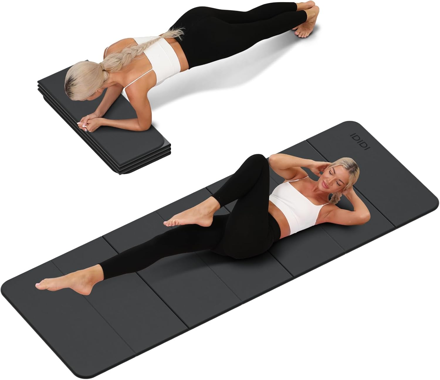 Foldable Yoga Mat Extra Thick Eco-Friendly Non-Slip Design
