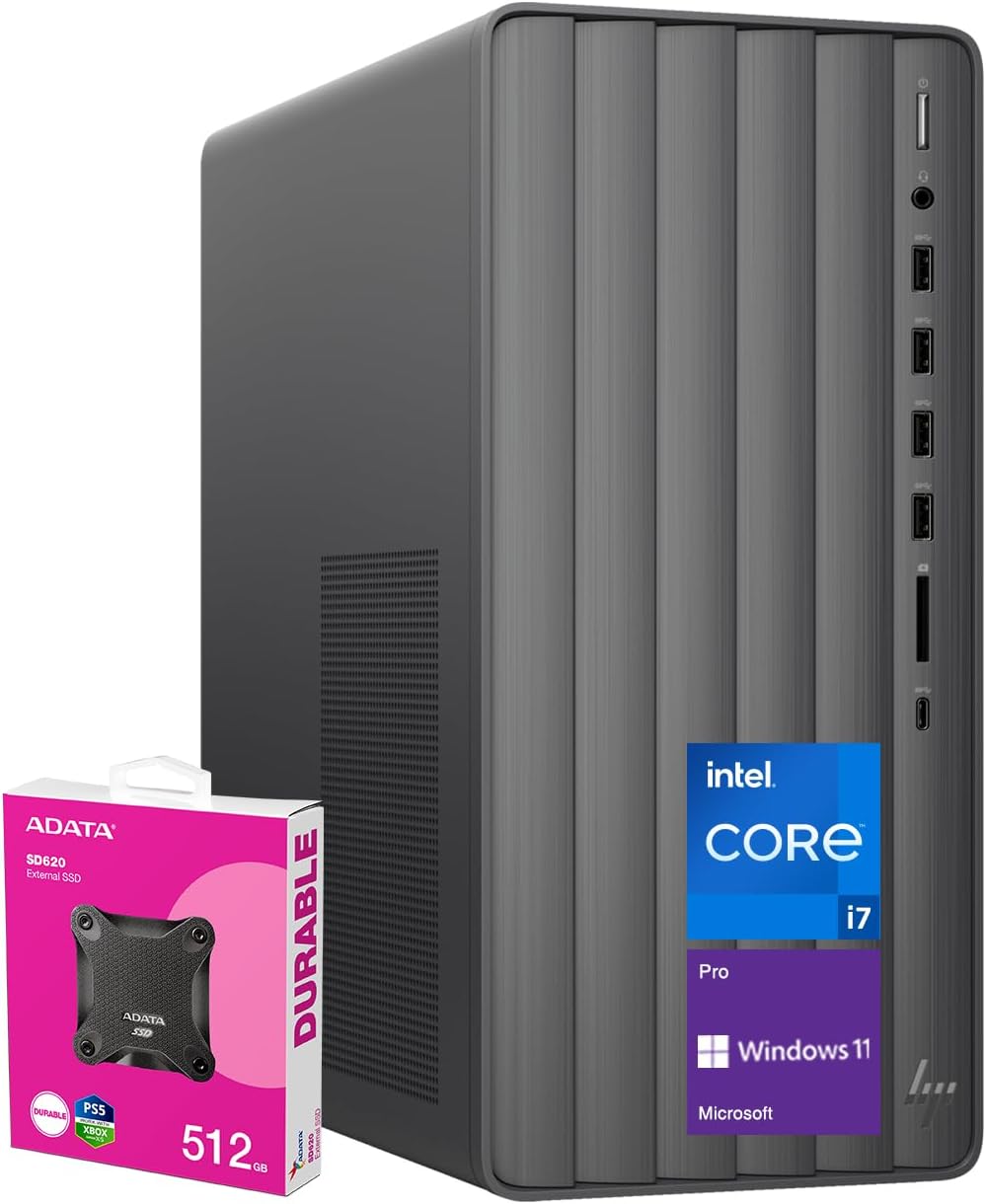 HP Envy Intel i7 Premium Tower Desktop with 32GB RAM and SSD