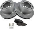 Rear Brake Pad & Rotor Kit Compatible with 2005-2007 Ford F-250/F-350