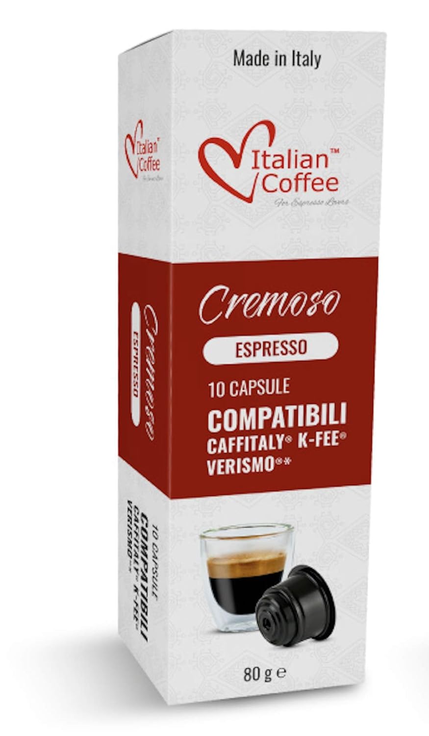 Cremoso Classic Italian Coffee Capsules for Espresso Lovers