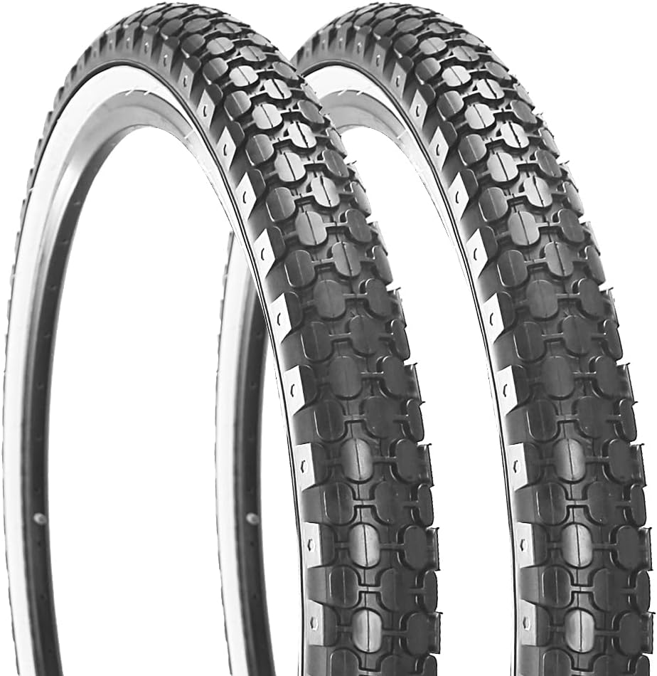 26 x 2.125 Inch Beach Cruiser Bike Tires for Comfort & Stability