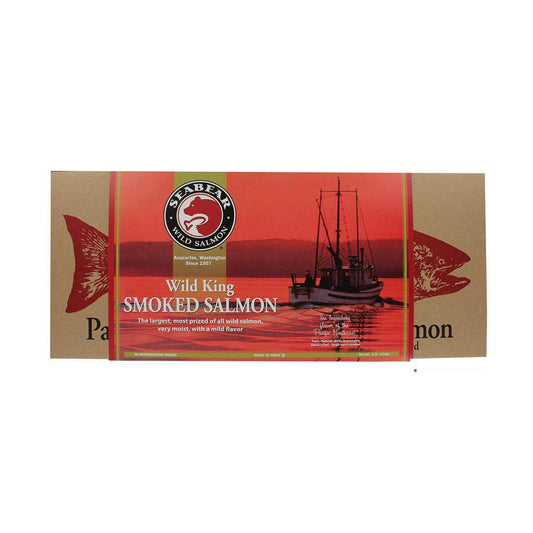 Smoked King Salmon - Wild Alaskan Delicacy by SeaBear