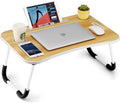 Foldable Laptop Table Portable Lap Desk Bed Table Tray - Versatile
