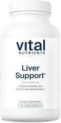 Liver Support Milk Thistle and Curcumin Supplement - Herbal Detox