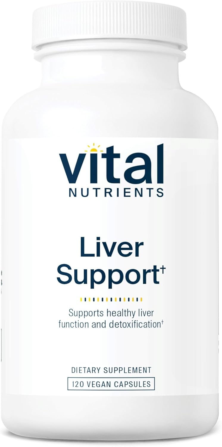 Liver Support with Milk Thistle and Curcumin for Detox Health