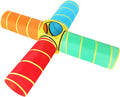 Moncoland Kids Play Tunnel Tent for Toddlers - 4-Way Pop Up Crawl Toy