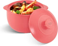 MINH LONG 2-Qt Porcelain Dutch Oven for Healthy Cooking