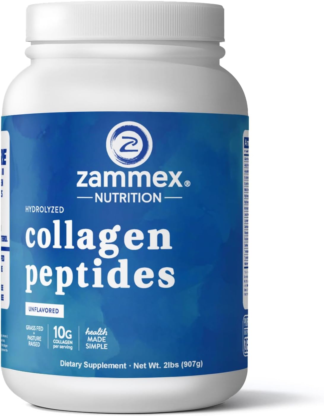 Zammex Collagen Peptides Powder for Healthy Skin and Hair