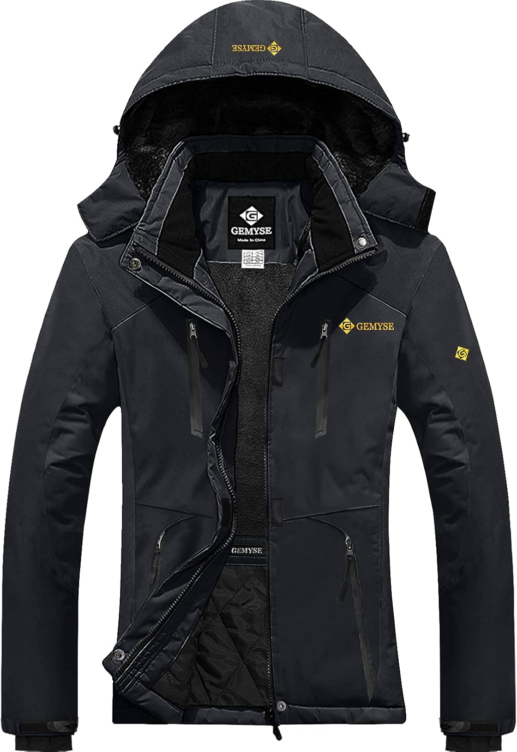 GEMYSE Women's Waterproof Ski Jacket - Stay Warm in All Conditions