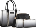 Wrangler 3-Piece Women's Purse Set: Tote, Crossbody, and Wallet
