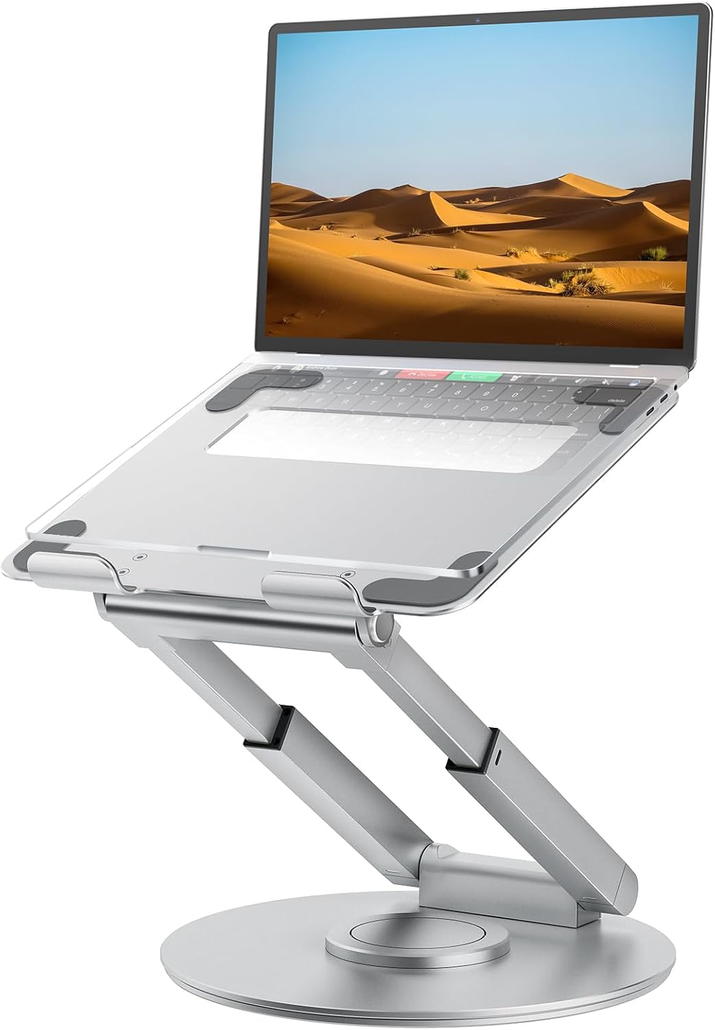 360 Swivel Telescopic Laptop Stand | Sit to Stand Portability