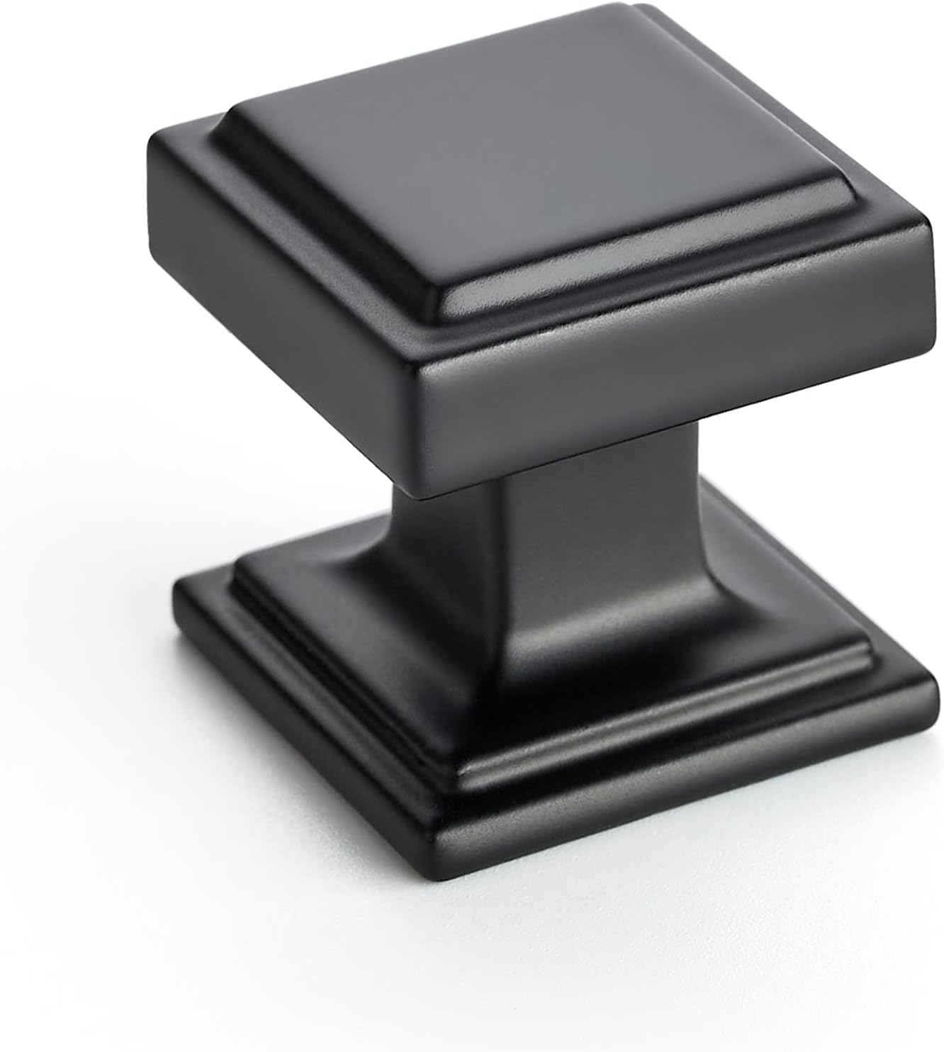 Ravinte 20 Pack Matte Black Square Kitchen Cabinet Knobs Review