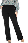 Wrinkle-Free Stretch Dress Pants Plus Size for Women (Style Z2N5)