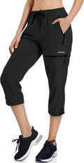 Women's Lightweight Hiking Capri Pants - Quick Dry UPF 50