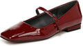 Franco Sarto Womens Tinsley Square Toe Ballet Flats - Comfortable