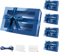Large Blue Easter Gift Boxes with Windows - Elegant Presentation