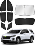 Sunshades for Chevrolet Traverse 2018-2023 - Full Window UV Shield