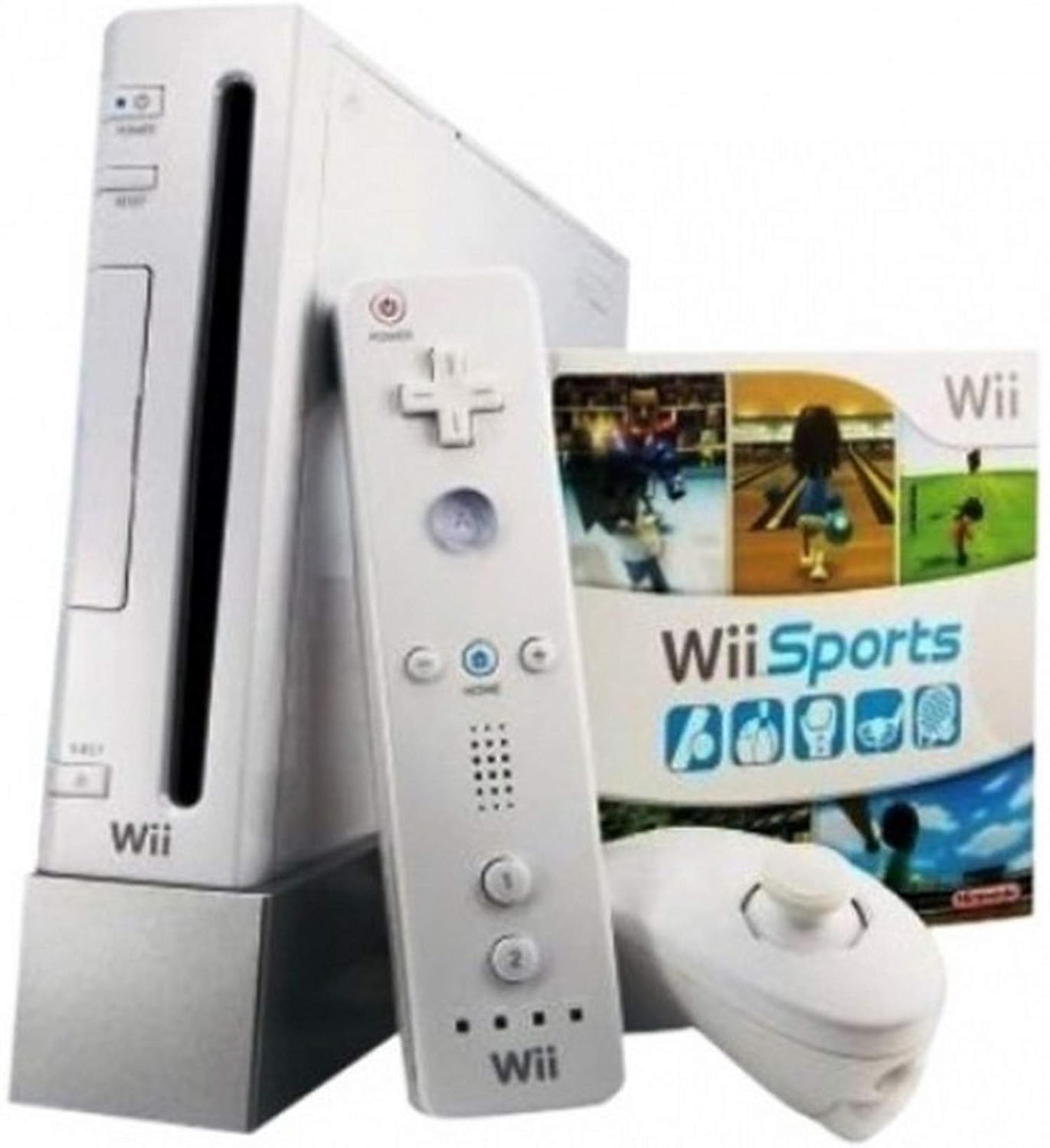 Wii Console Bundle with Sports Resort & MotionPlus for Fun Gaming