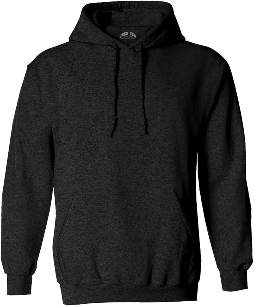 Joe's USA Mens Fleece Pullover Hoodie for Everyday Comfort