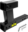 KAIRAY Double Hitch Receiver 2 in Dual Extension Riser - Raises Loads