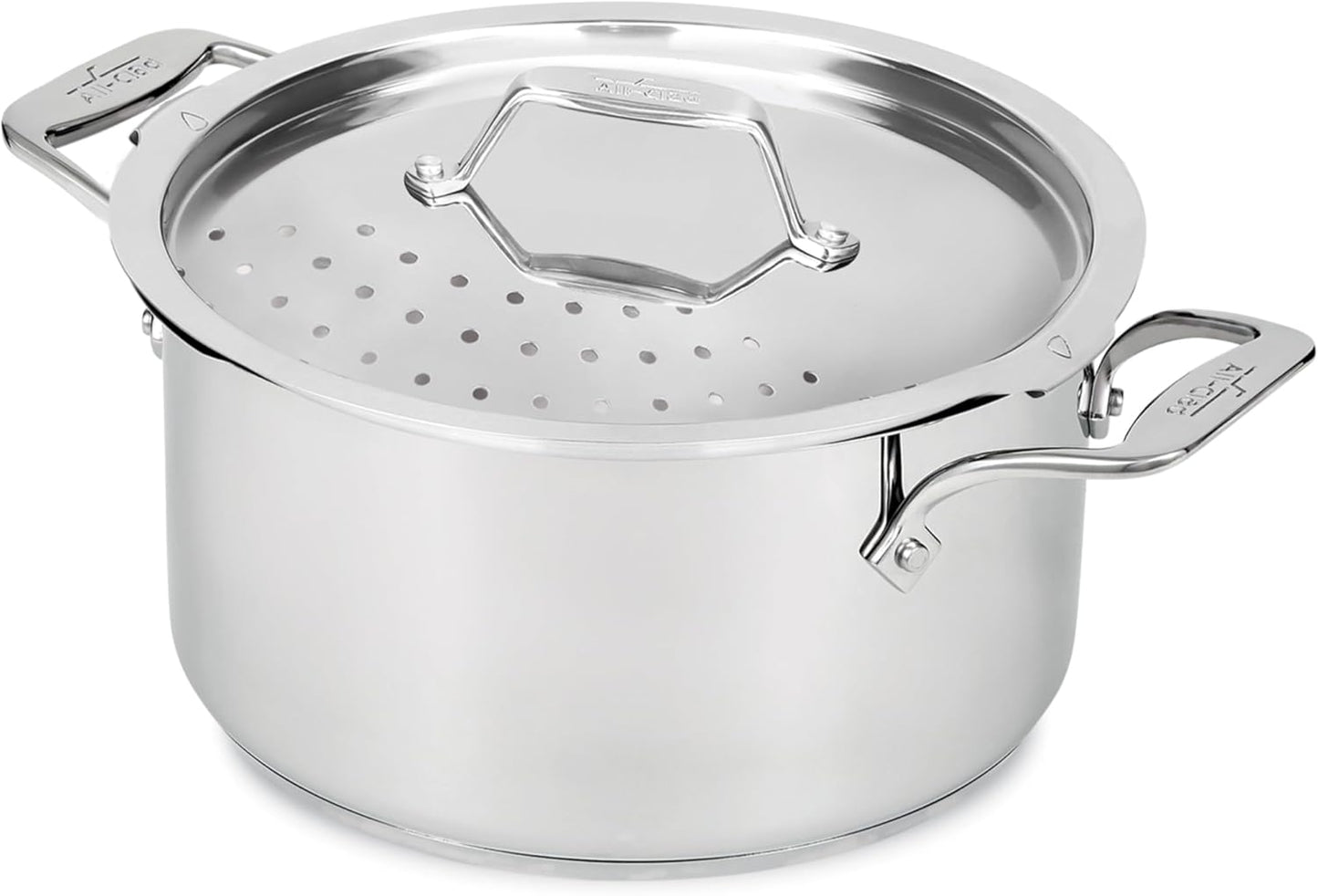 Simply Strain 6-Quart Stainless Steel Multipot for Cooking