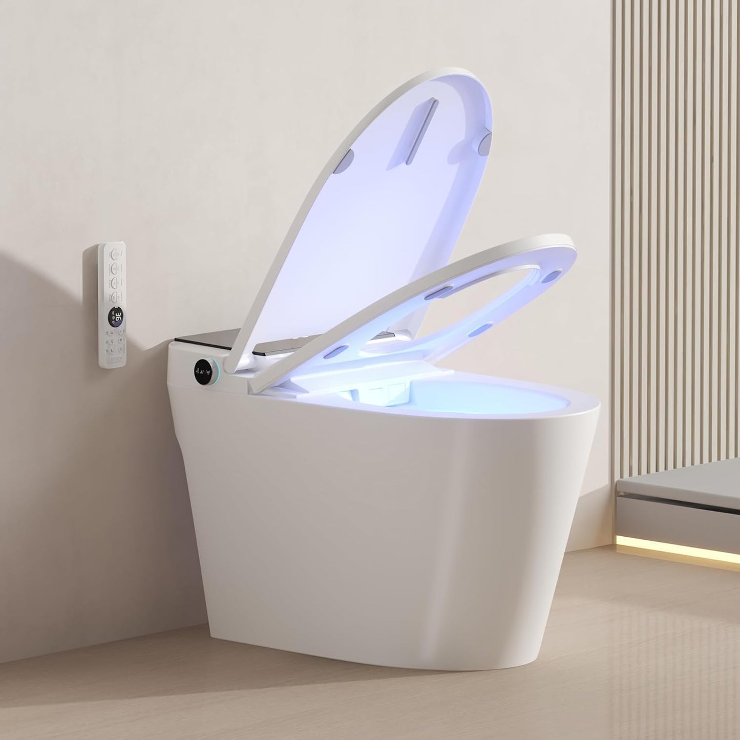 Smart Toilet with Bidet Built-In for Ultimate Comfort and Hygiene