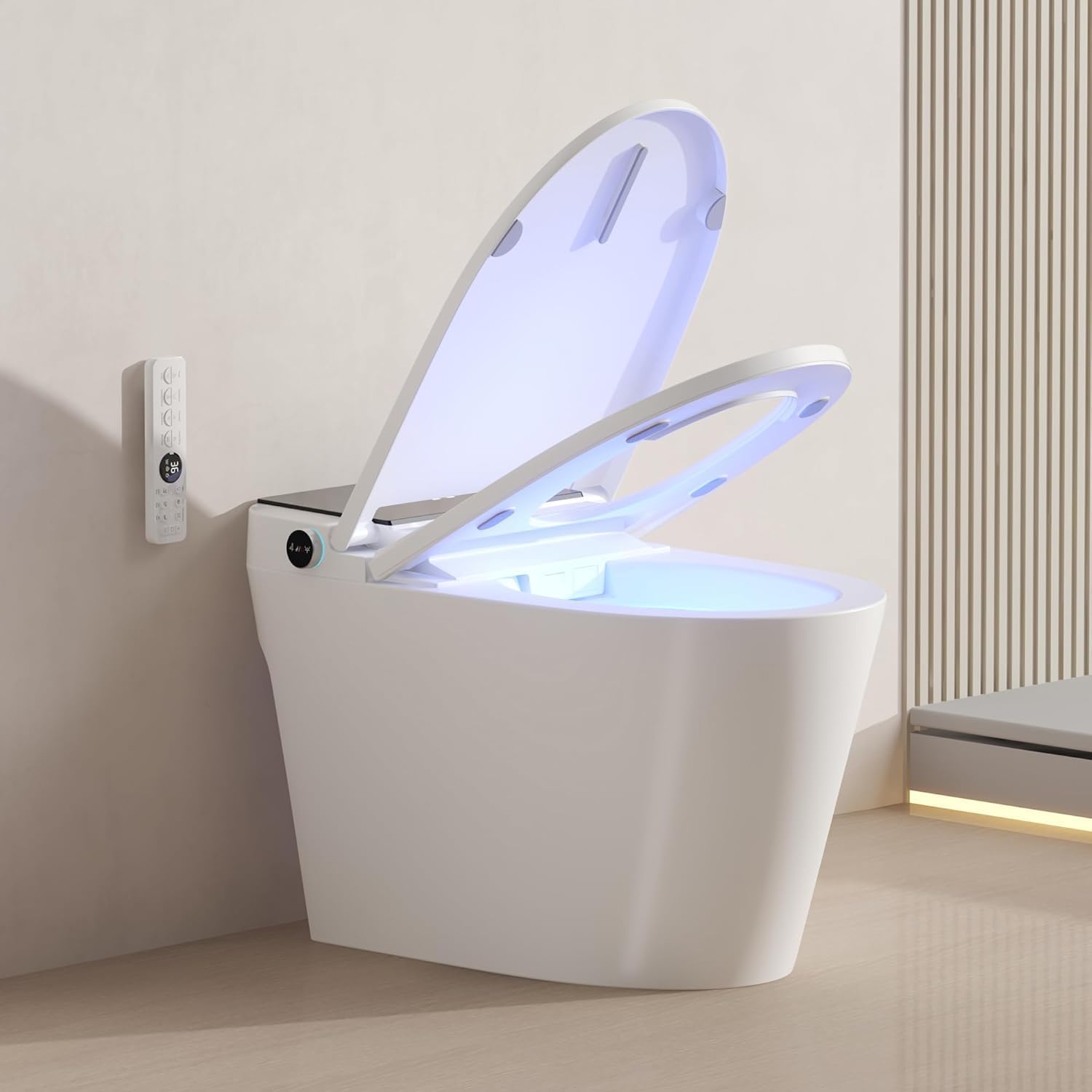 Smart Toilet with Bidet Built-In for Ultimate Comfort and Hygiene