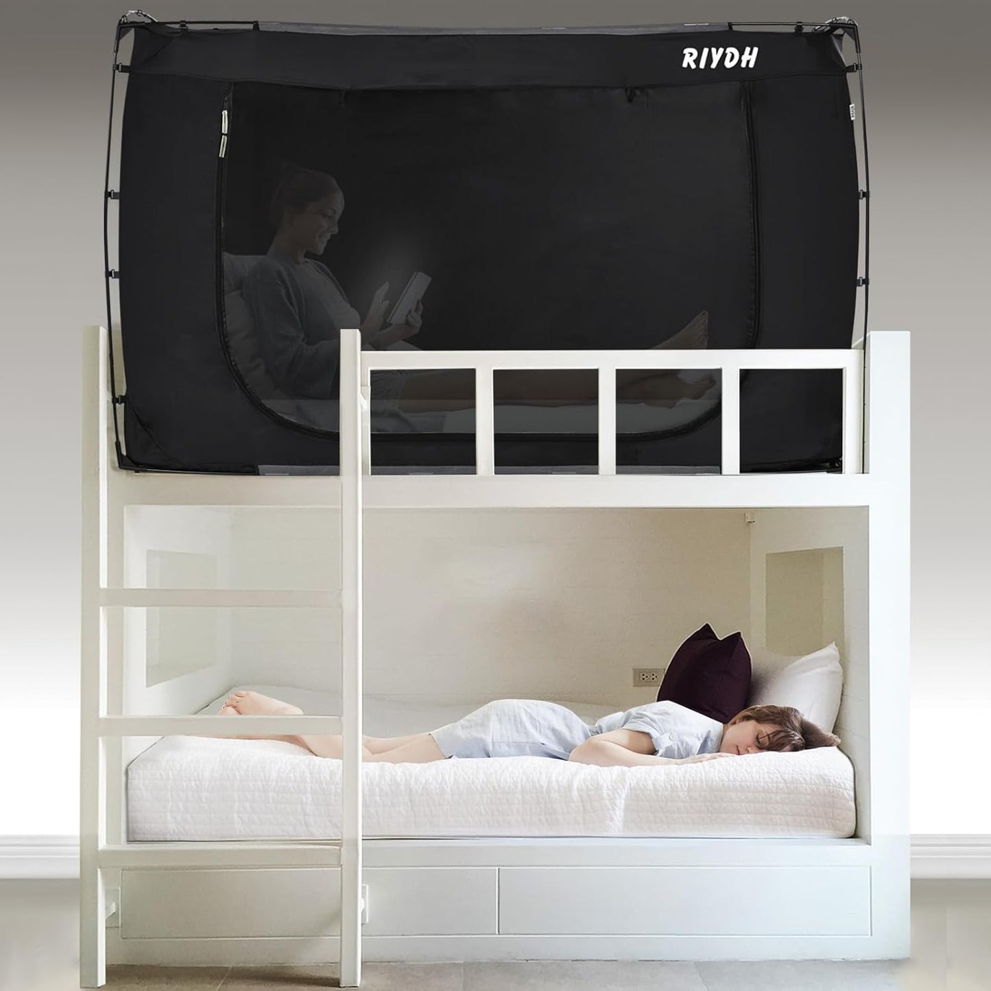 RIYDH Dream Tent: 93% Blackout, 3 Doors, Big Space