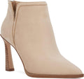 Juliet Holy Womens High Heel Booties Pointed Toe V Cut Back