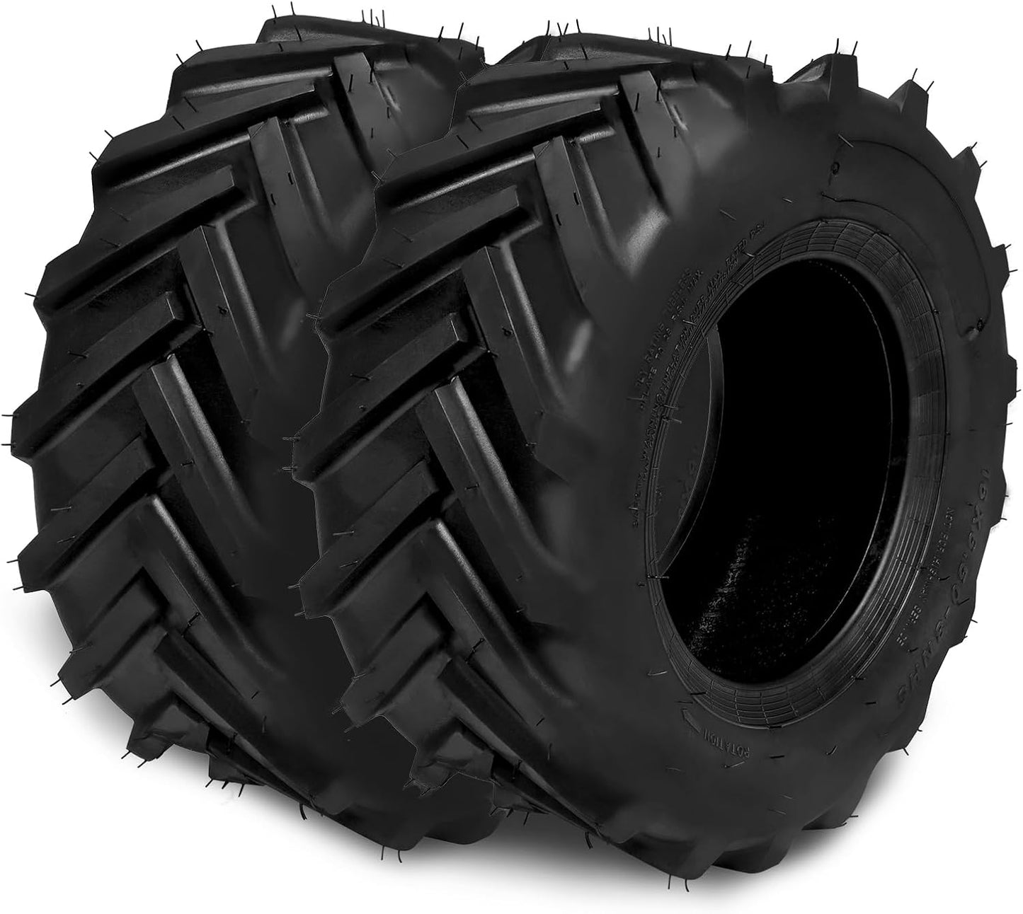 AutoForever 16x6.50-8 Tires for Lawn Mowers and Garden Tractors