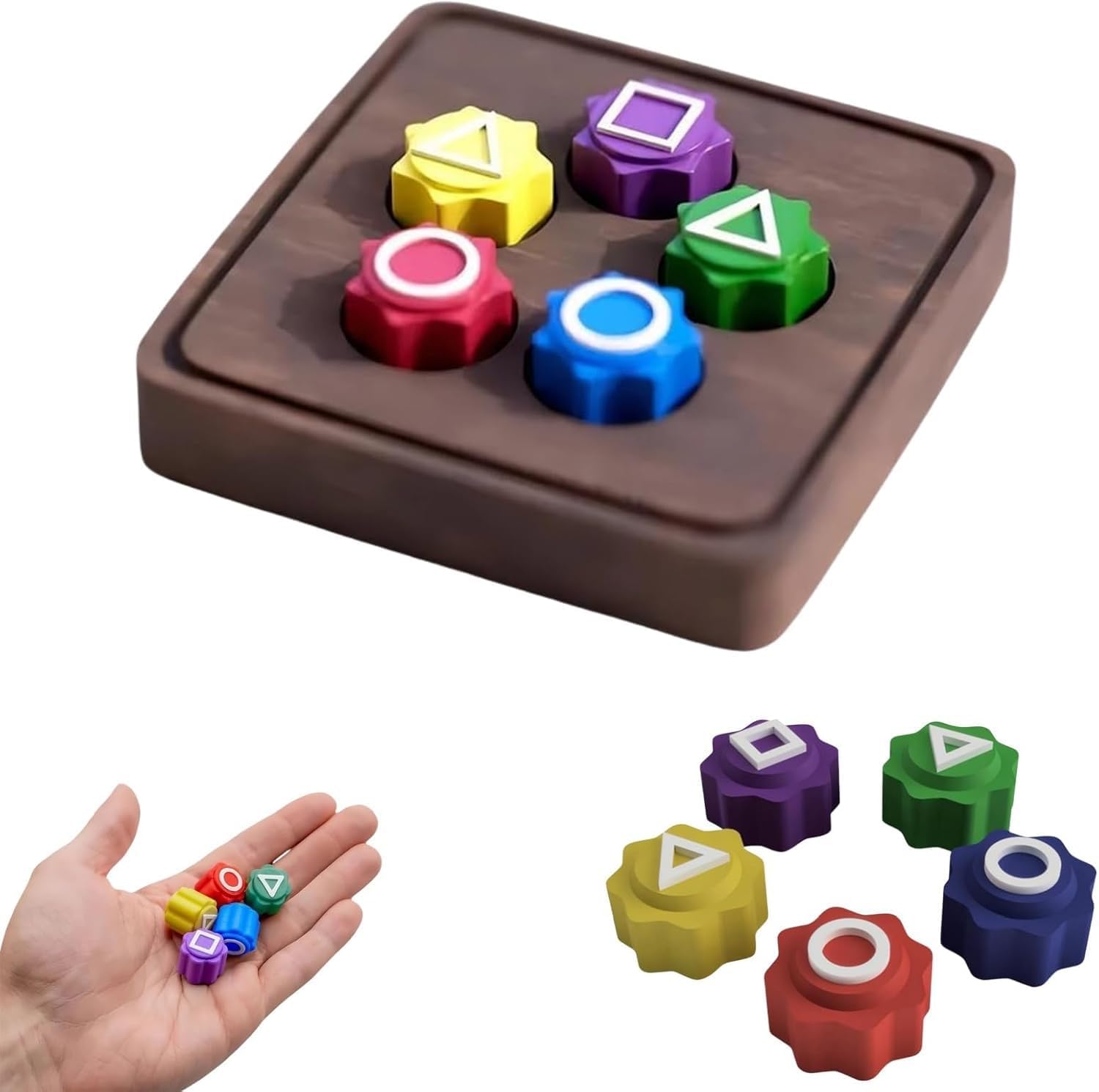 Korean Stone Catching Game Set - Fun Tradition!